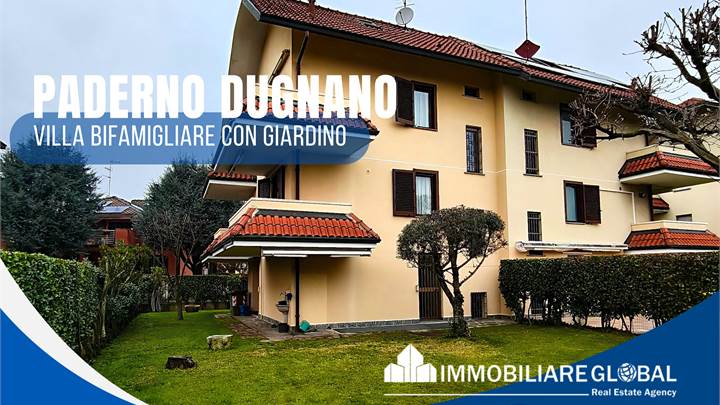 VILLA CON AMPIO GIARDINO LIBERA SUBITO - PADERNO DUGNANO (MI)