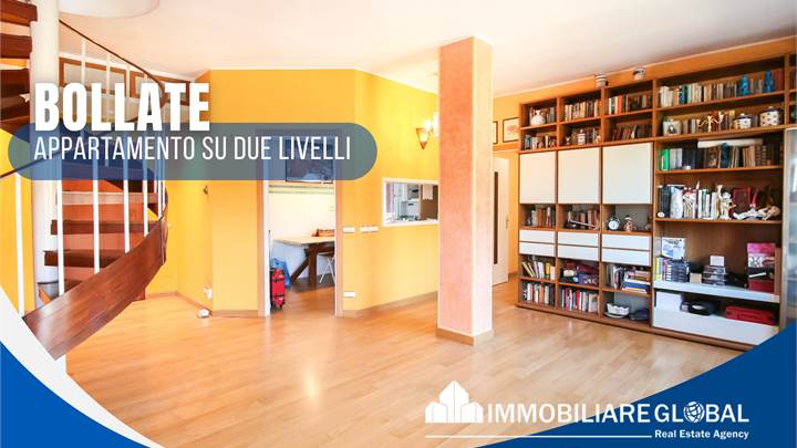 APPARTAMENTO SU DUE LIVELLI CON DOPPIO INGRESSO BOX E CANTINA - BOLLATE (MI)
