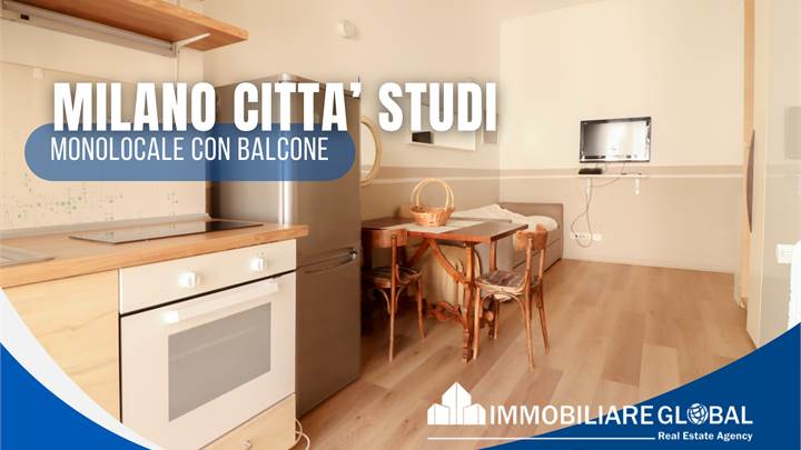 Milano – Città Studi | Monolocale ristrutturato con balcone