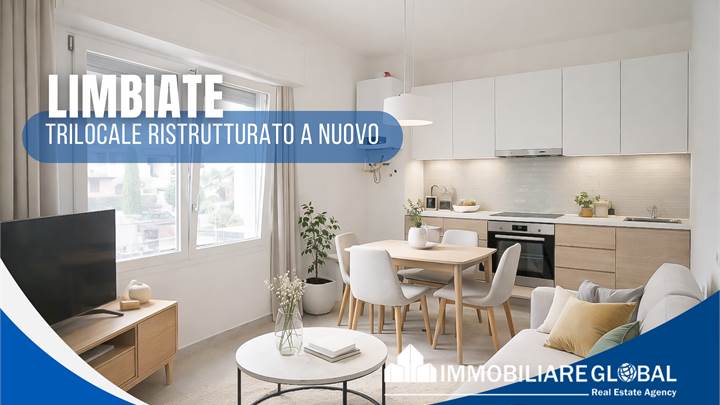 BILOCALE RISTRUTTURATO A NUOVO - LIMBIATE (MB)