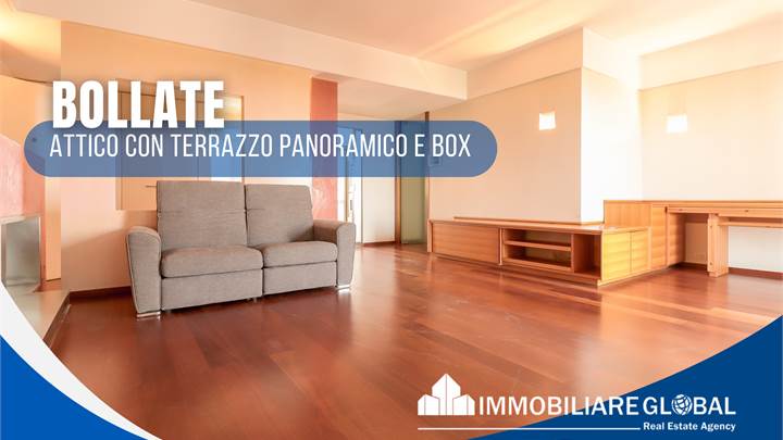 ATTICO CON TERRAZZI E BOX - BOLLATE (MI)